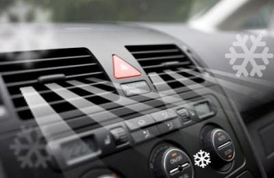 Instruções de como utilizar o ar condicionado em dias de extremo calor.